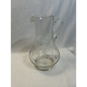 PRINCESS HOUSE HERITAGE  64 Fl. OZ ."CAT TAIL HANDLE" PITCHER 10" tall ex cond